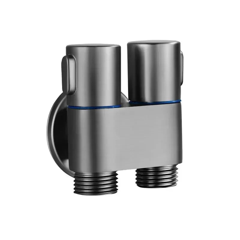 Wall Mount Toilet Bidet Sprayer Set | Zinc Alloy 1-In 2-Out