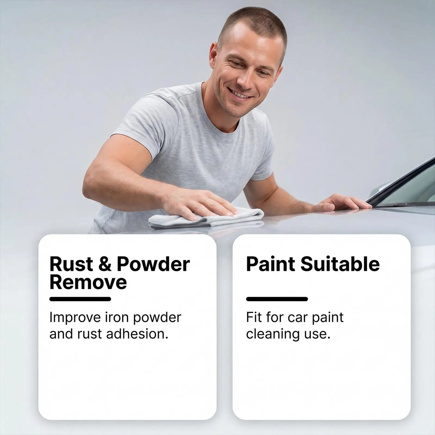 120ml Iron Remover Spray for Car Wheels, Rims & Brake Discs
