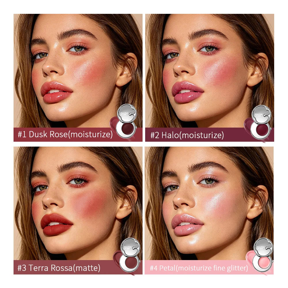 Lip & Cheek Dual-use Balm Brighten Nourishing Formula Smooth Fresh Texture Long-lasting Hydration Magnetic Case Design 2in1 Balm Peaceful Pleasures Health and Wellness