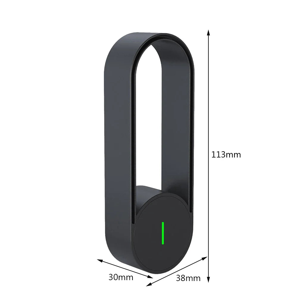 Portable USB Negative Ion Air Purifier & Odor Eliminator