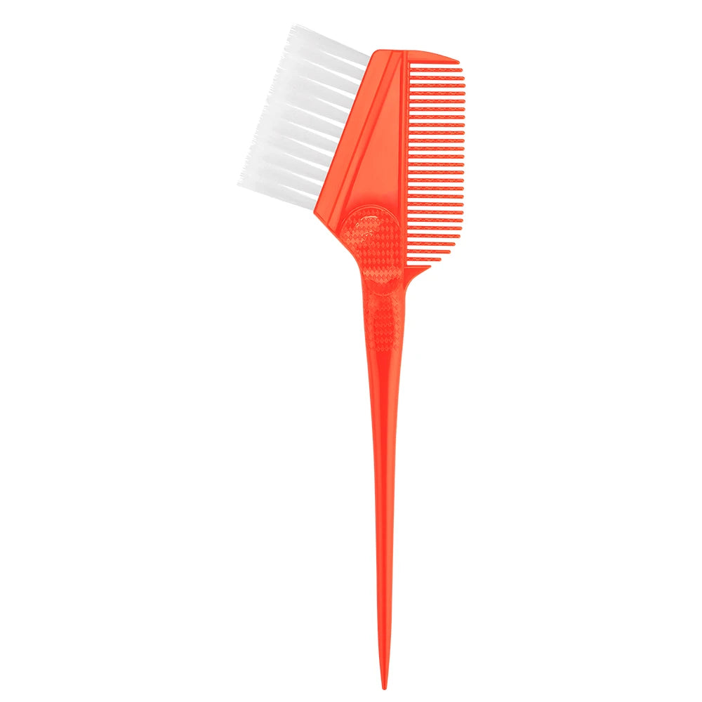 Professional Hair Dye Brush - Salon Quality Coloring Tool with Soft Bristles for Home Use, DIY Styling - Red/Gray, 1PC Peaceful Pleasures Health and Wellness RED China Mainland