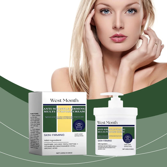 WEST MONTH Firming Face Cream – Moisturizing & Smoothing 100g Firming Face Cream Oasis Select