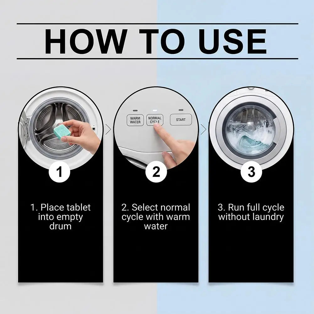 Washing machine cleaner effectively removes stubborn pet hair lint and odors from the laundry room Peaceful Pleasures Health and Wellness