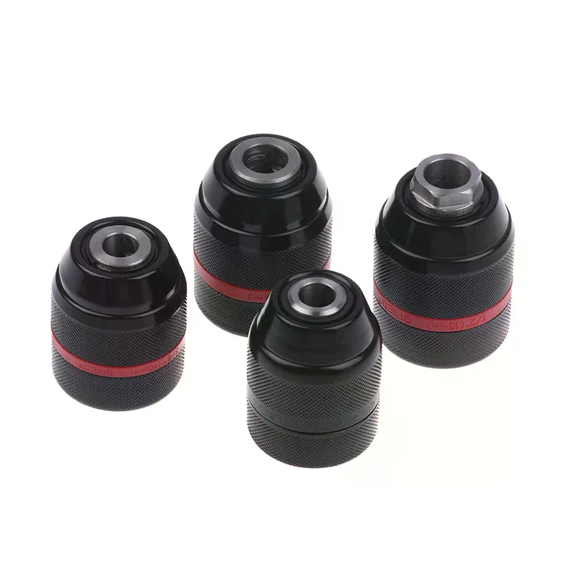 Keyless Ratchet Drill Chuck 10mm 13mm | Self-Locking Quick Change Drill Chuck Peaceful Pleasures Health and Wellness