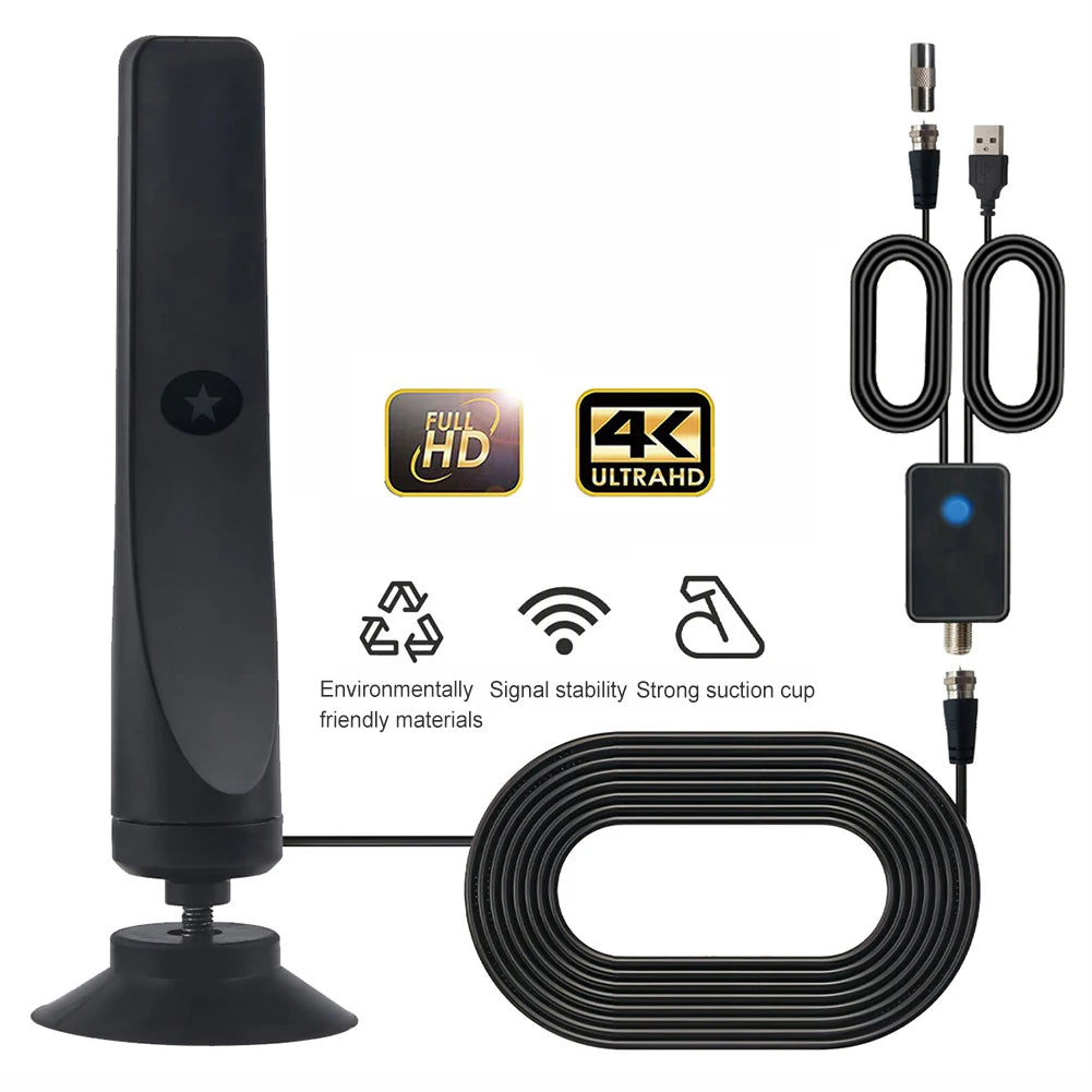 Portable HDTV Antenna with Amplifier – Indoor & Outdoor Peaceful Pleasures Health and Wellness Australia