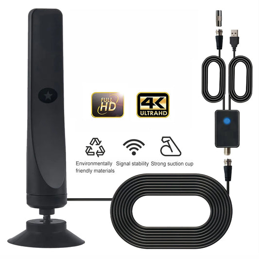 Portable HDTV Antenna with Amplifier – Indoor & Outdoor Peaceful Pleasures Health and Wellness Australia