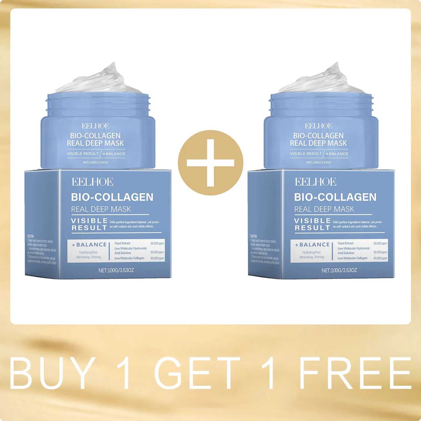 EELHOE Bio Collagen Peel-Off Face Mask with Nicotinamide 100g