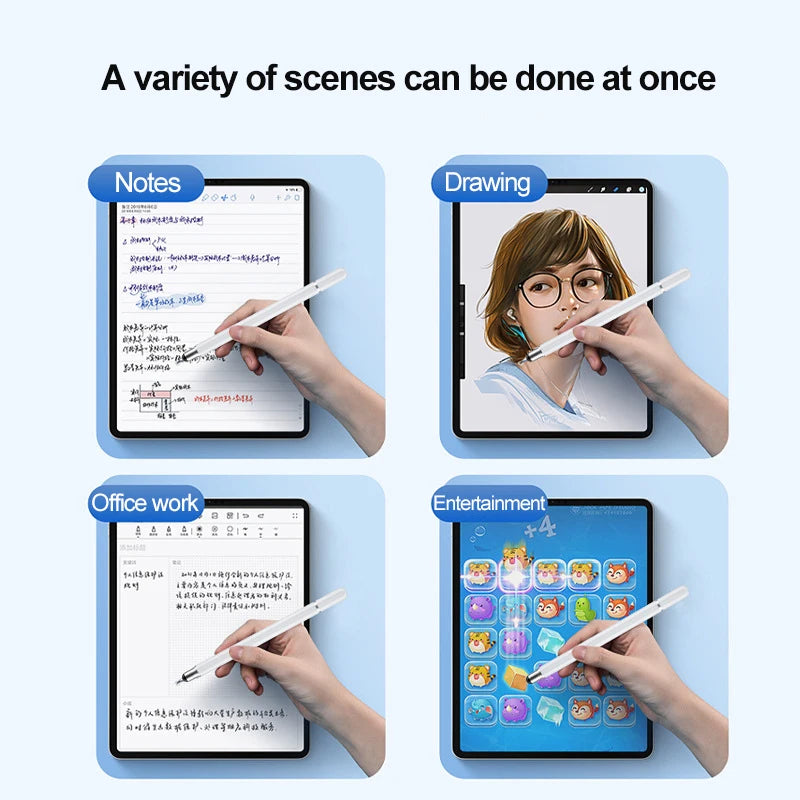 3-in-1 Capacitive Stylus For Touch Screen Stylus Pen For Tablet Touch Pen For Cell Phone Universal Capacitive Pencil For Phone Peaceful Pleasures Health and Wellness