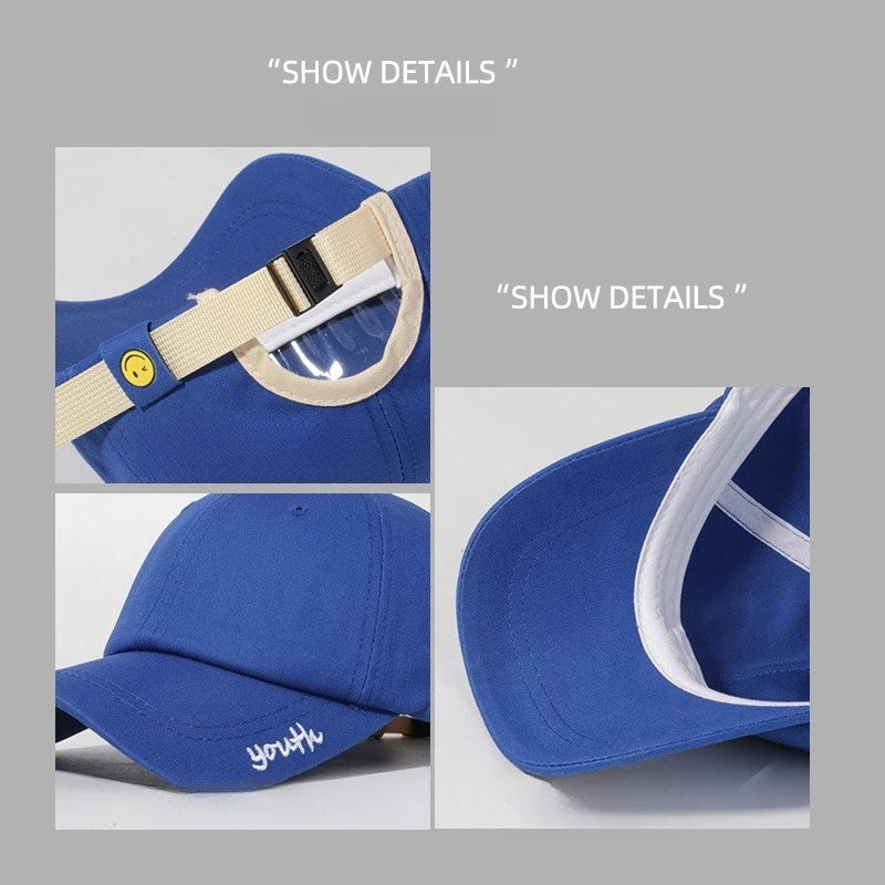 Versatile Cotton Sun Hat – Adjustable Unisex Dome Cap