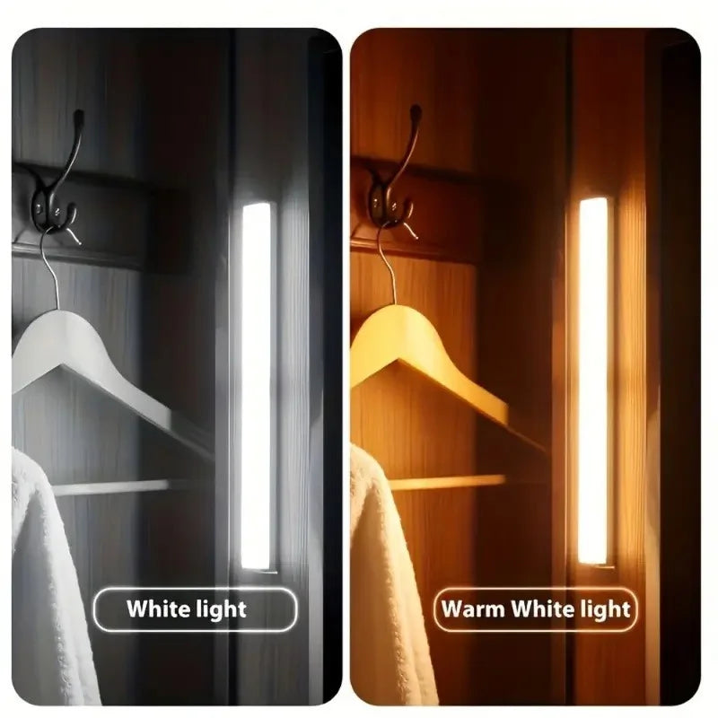 RUNTOIN LED Motion Sensor Light USB Rechargeable Wireless