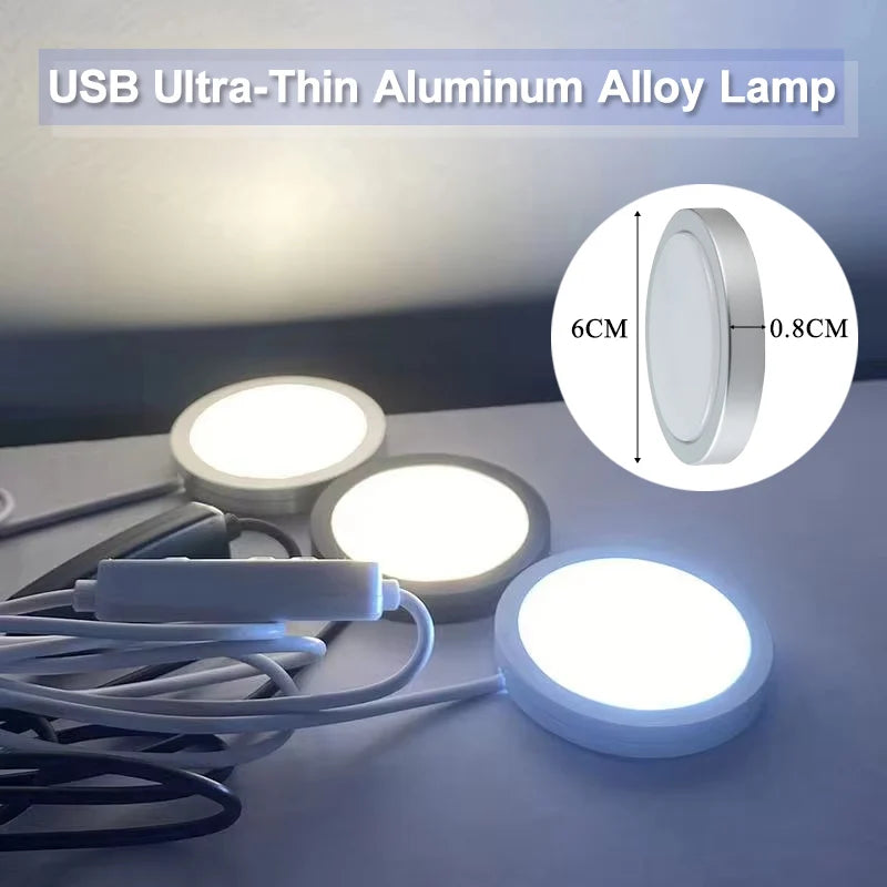 DIY LED Lamp Kit – Adjustable Warm/Cool Light Parts, No Shell