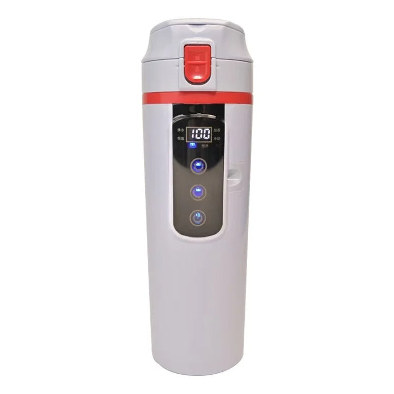 URGGU 12V/24V Car Electric Kettle – 304 Stainless Steel Mug