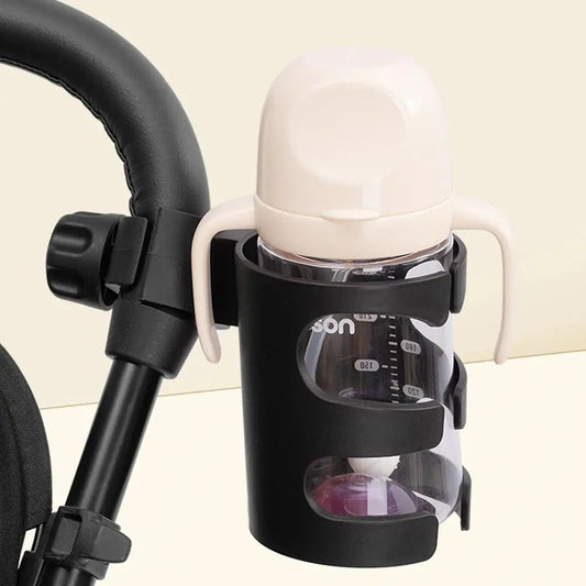 New Baby Stroller Cup Rack Universal Rotatable Cup Holder Multifunctional Bicycle Water Bottle Rack For Outdoor Riding Travel Peaceful Pleasures Health and Wellness