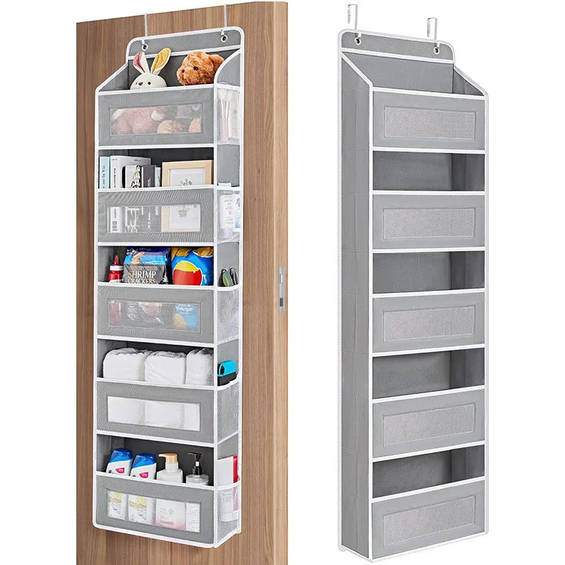 Over The Door Hanging Storage Organizer Bag with Pockets