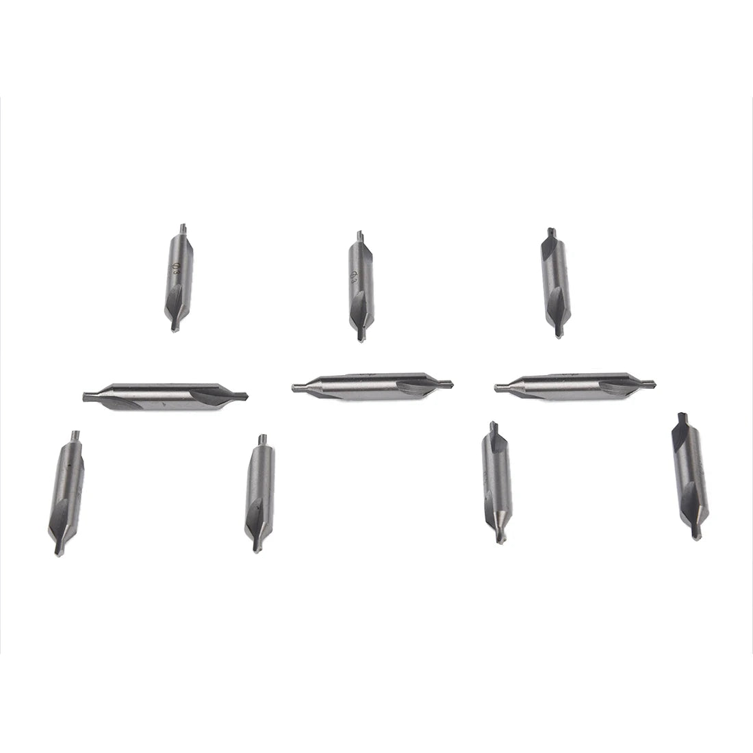 A36T- 10Pcs 3Mm Center Drill Countersinks 60 Degrees Peaceful Pleasures Health and Wellness