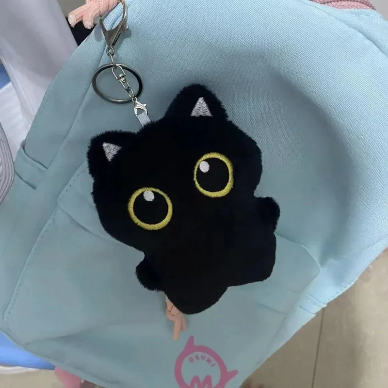 Cute Black Cat Plush Toy | Soft Stuffed Shadow Doll Cushion Stuffed Plush Toy Peaceful Pleasures Health and Wellness