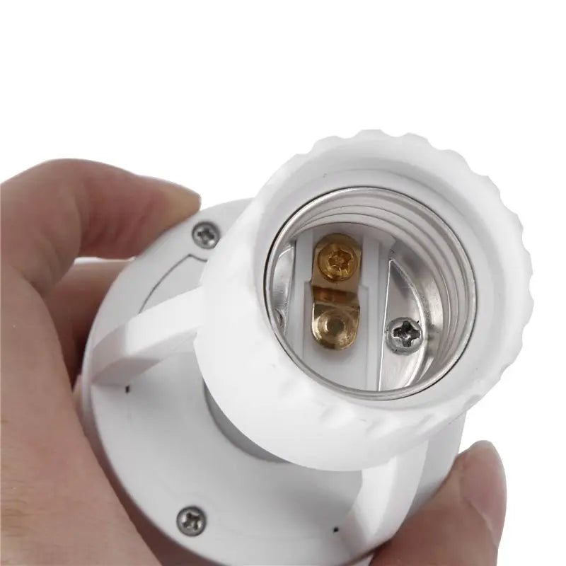 A36T-8X AC110-220V 360 Degrees Pir Induction Motion Sensor IR Infrared Human E27 Plug Socket Switch Base LED Bulb Lamp Holder Peaceful Pleasures Health and Wellness