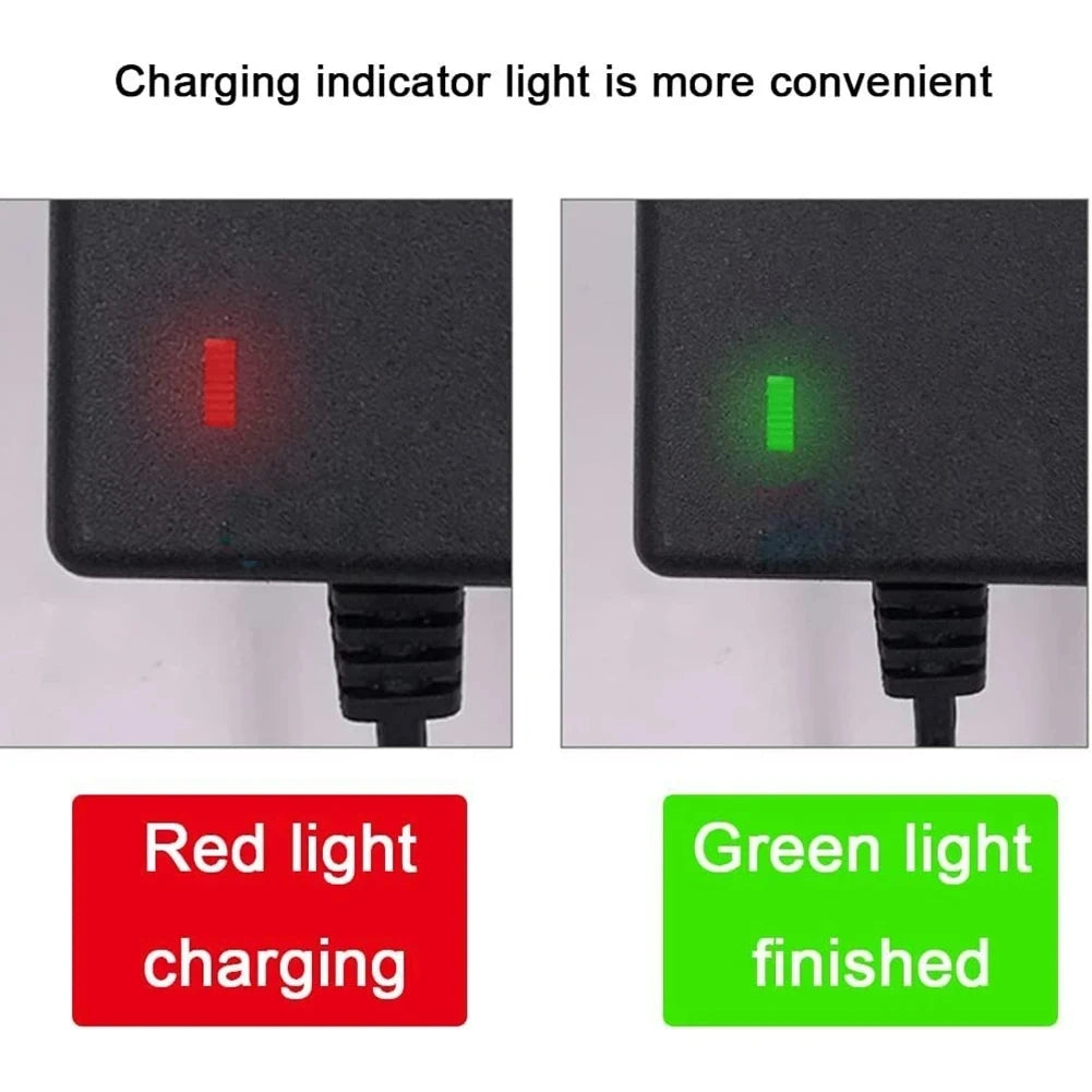 HOMEFISH Brand New Power Adapter AC 100-240V Black DC 42V 2A Electric Scooter Accessories EU Plug For 24-36v Lithium Battery Peaceful Pleasures Health and Wellness