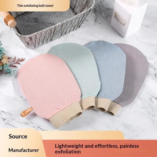 Exfoliating Bath Gloves – Microfiber Scrub Gloves 4 Pack Exfoliating Bath Gloves Peaceful Pleasures Health and Wellness