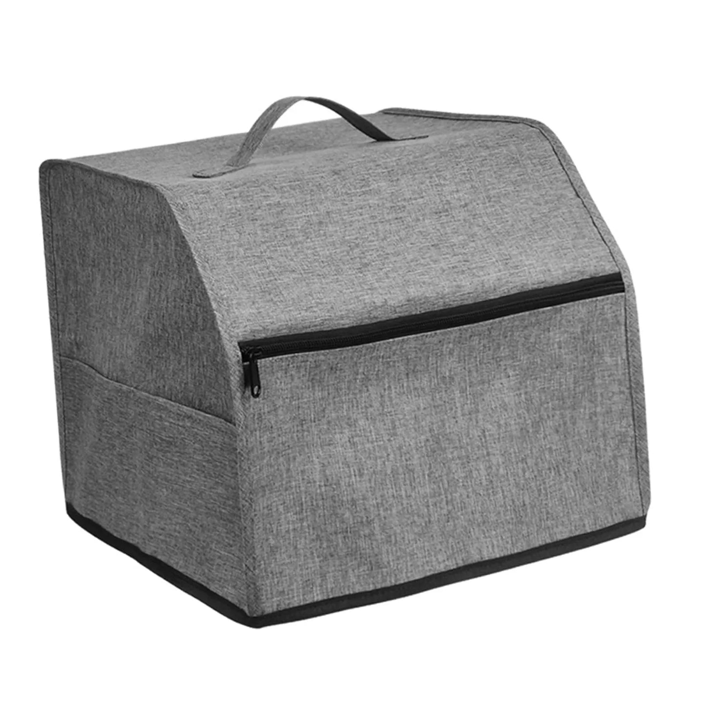 Oxford Cloth Serger Dust Cover with Accessory Pouches
