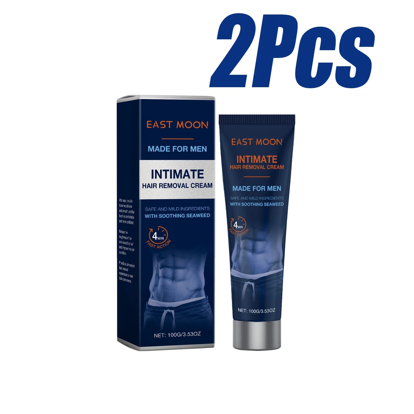 Men's Avocado Depilatory Cream – Painless Hair Removal 100g