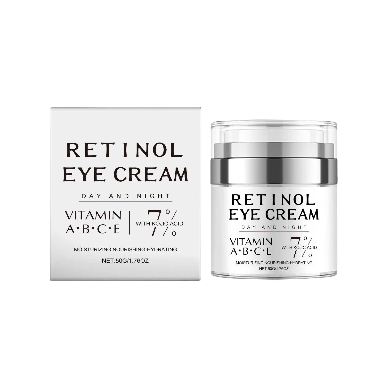Retinol Firming Eye Cream Promote Skin Microcirculation Improve Drying Relieve Eye Bags Inhibit Melanin Moisturizing Eye Cream Peaceful Pleasures Health and Wellness 50g 50g