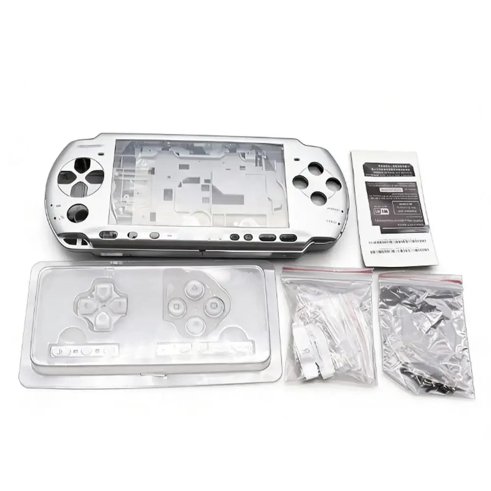 Full Replacement Housing Shell Kit for PSP 3000 Console Complete Case Cover With Buttons Screws DIY Repair Parts for PSP3000 03 Peaceful Pleasures Health and Wellness silvert