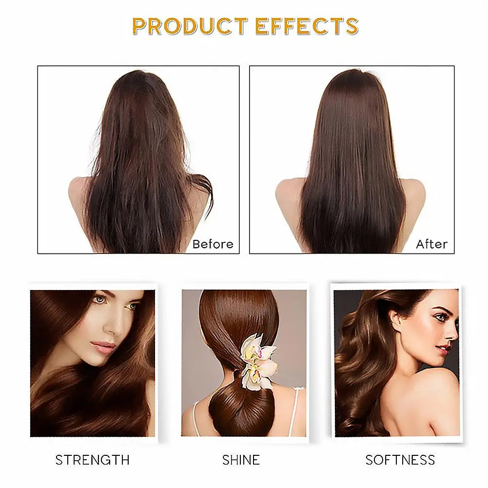 KORMESIC Keratin Hair Mask for Frizzy Color-Treated Hair 500ml