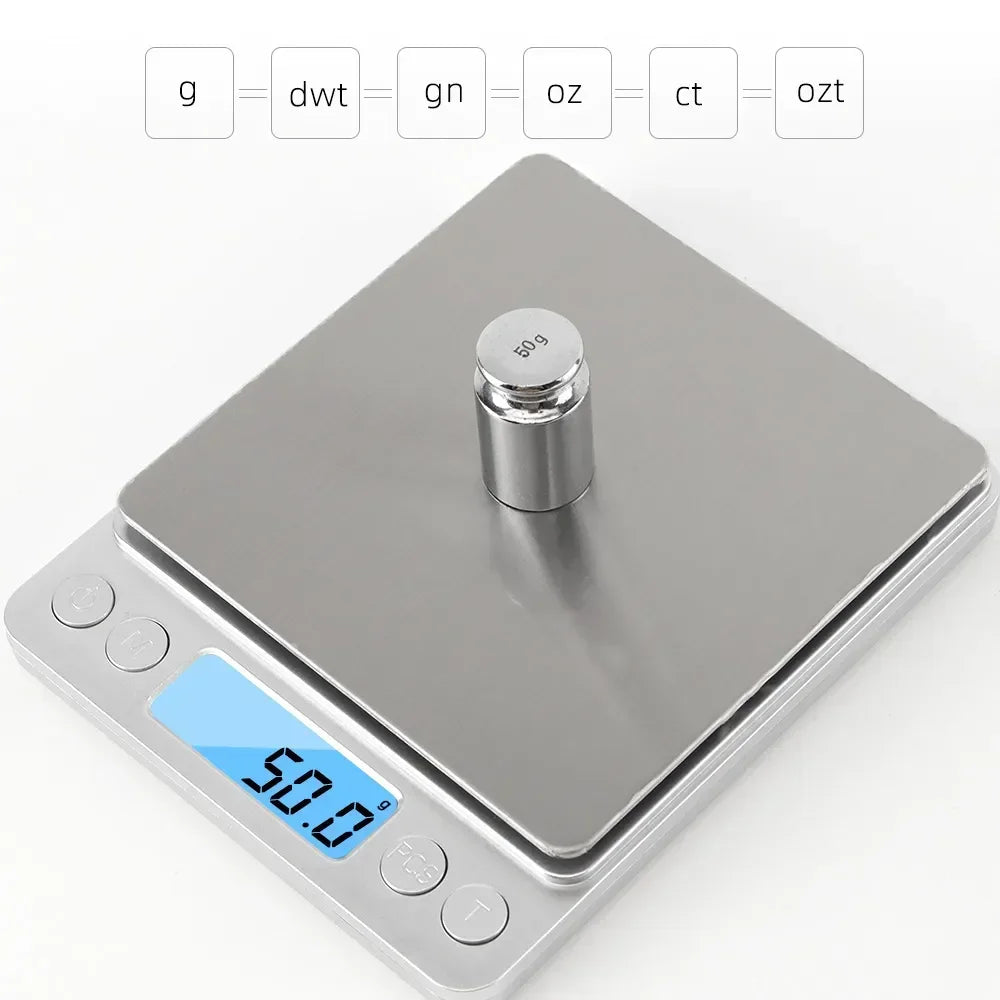 New multi specification digital kitchen scale precision scale for food and jewelry postal scale, LCD electronic measurement Peaceful Pleasures Health and Wellness