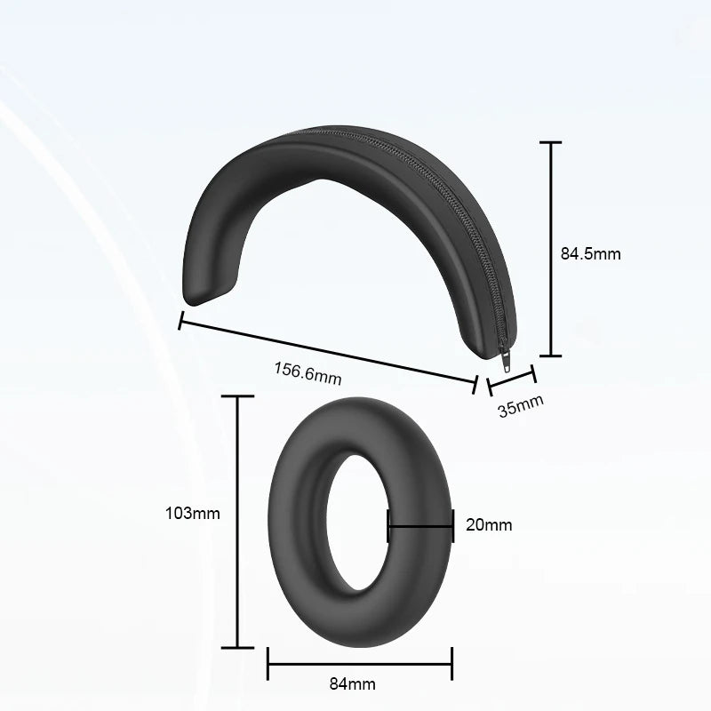 1Set for MOMENTUM 4 Headphone Protective Cover Headbeam Protection Cover Silicone Sleeve Anti Drop Case Peaceful Pleasures Health and Wellness