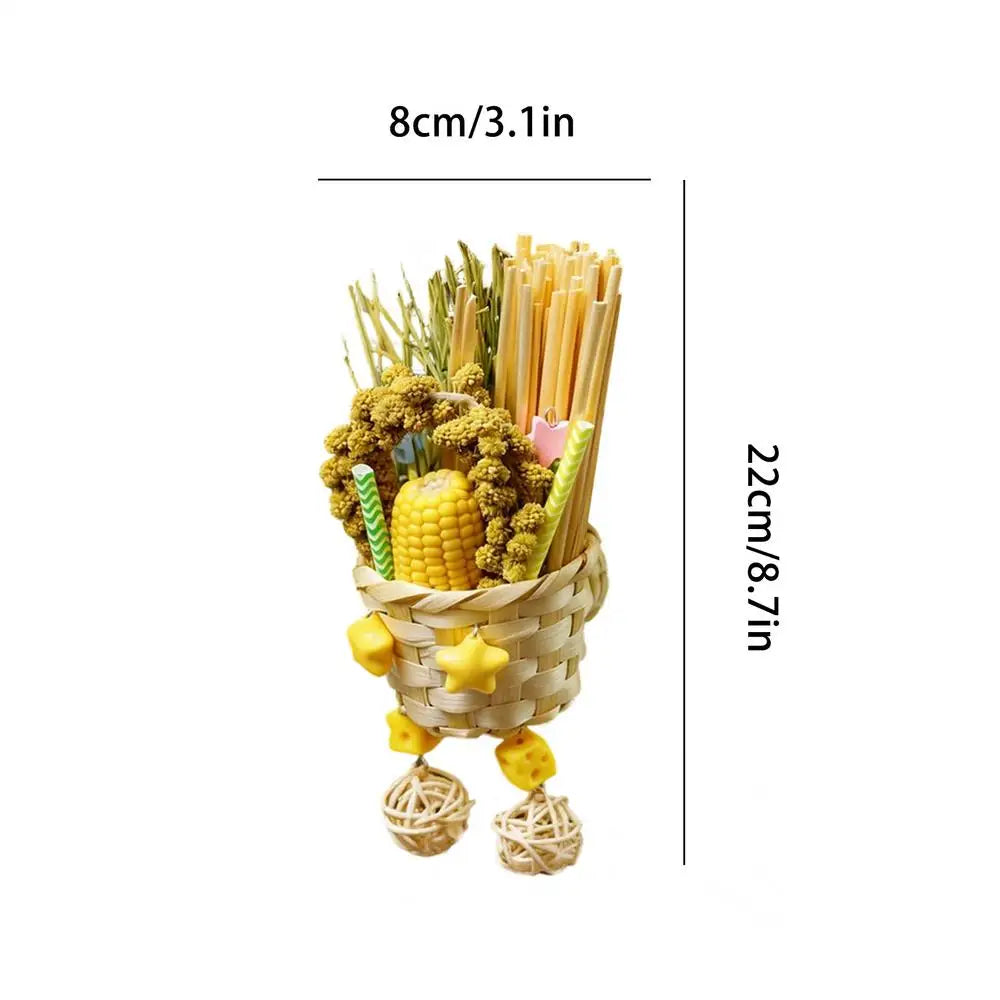 Foraging Chew Toys for Parrots, Lovebirds & Finches