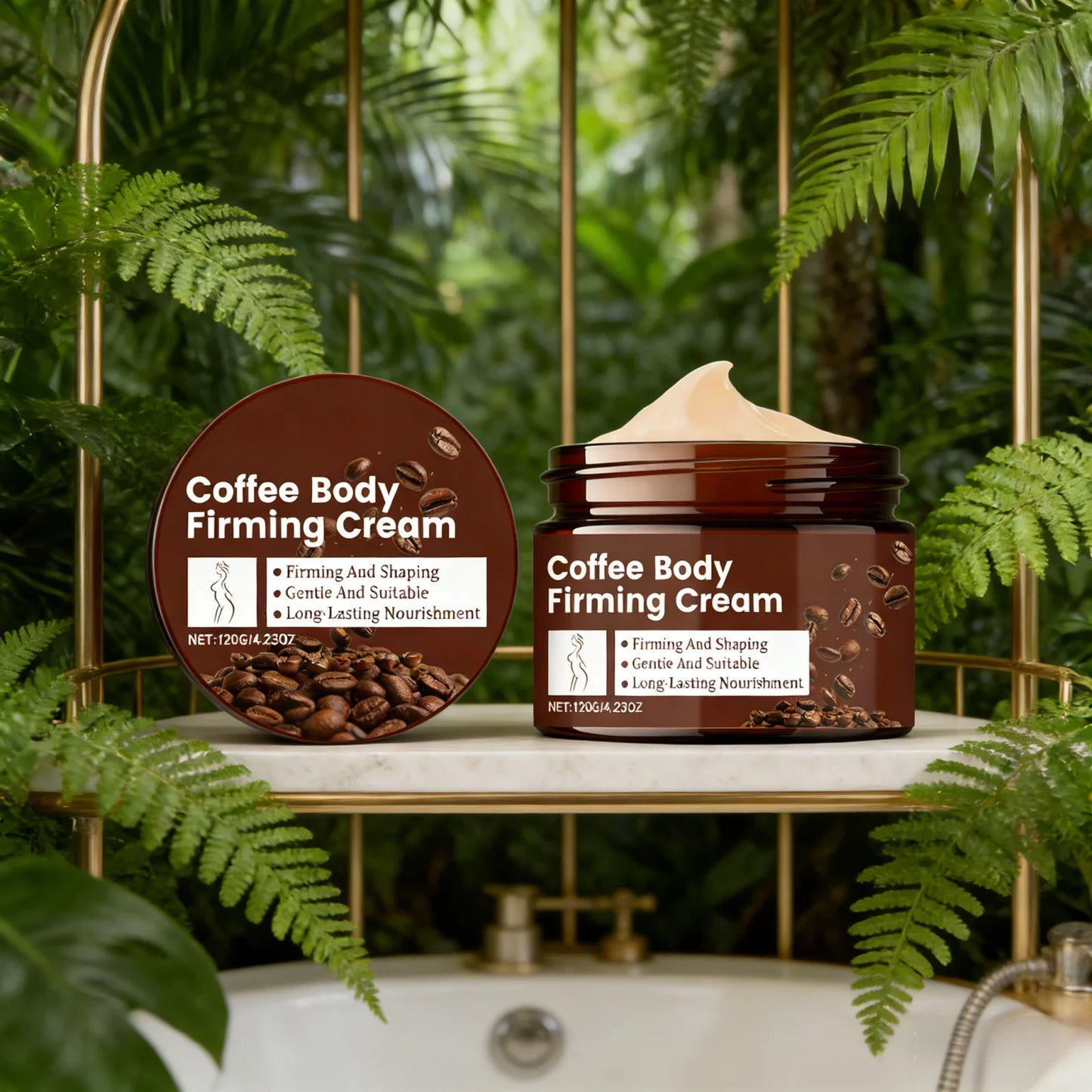 Firming Body Cream Moisturizer for Sculpting Skin Peaceful Pleasures Health and Wellness