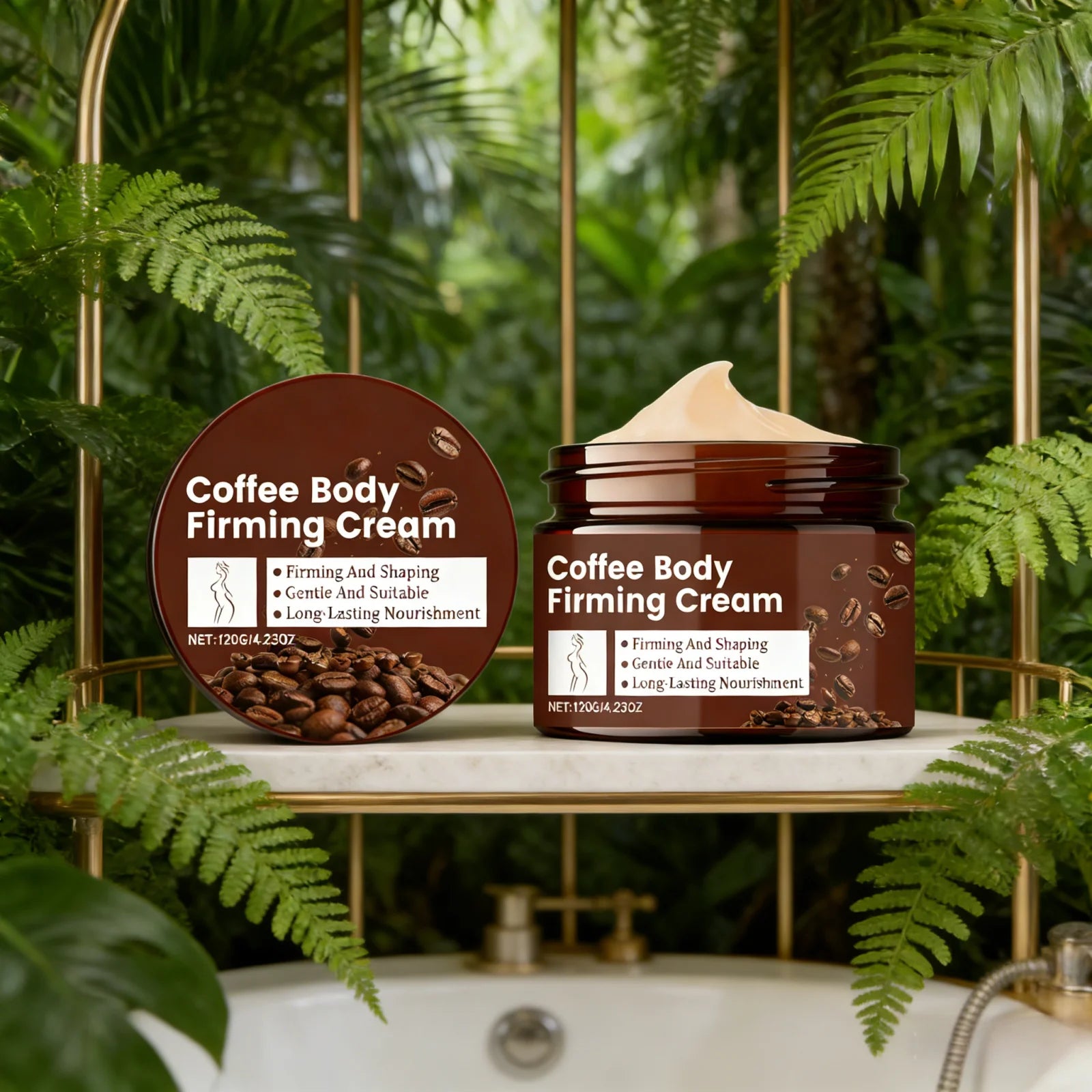 Firming Body Cream Moisturizer for Sculpting Skin Peaceful Pleasures Health and Wellness