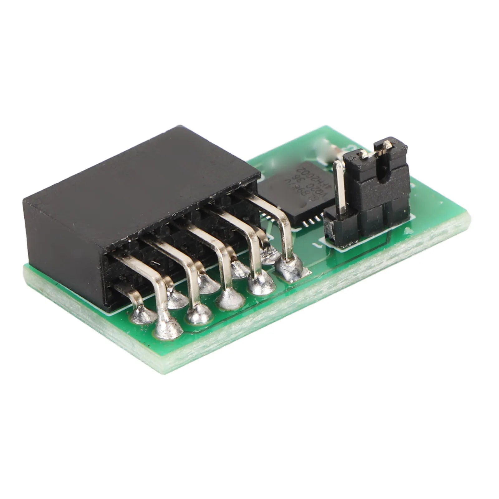 TPM 2.0 Module 10Pin TPM 2.0 Module Sleep Mode Light Weight 9670 Chipset Stable SPI High Accuracy for Trusted Peaceful Pleasures Health and Wellness