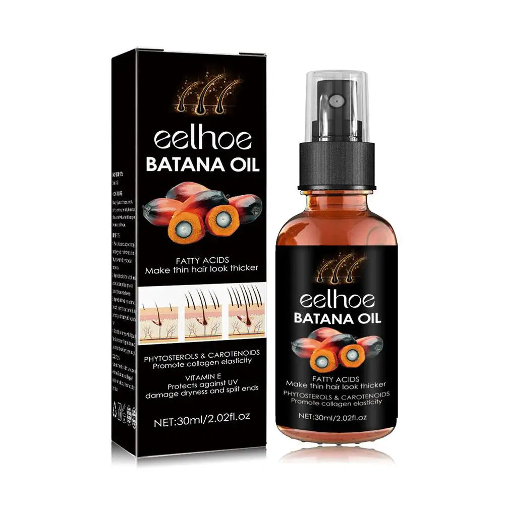 1/2pcs Batana Hair Oil Mask Essential Oil Supple Dry Hair Keratin Plant Complex Oil Dry Damaged Hair Repair Care Products Peaceful Pleasures Health and Wellness