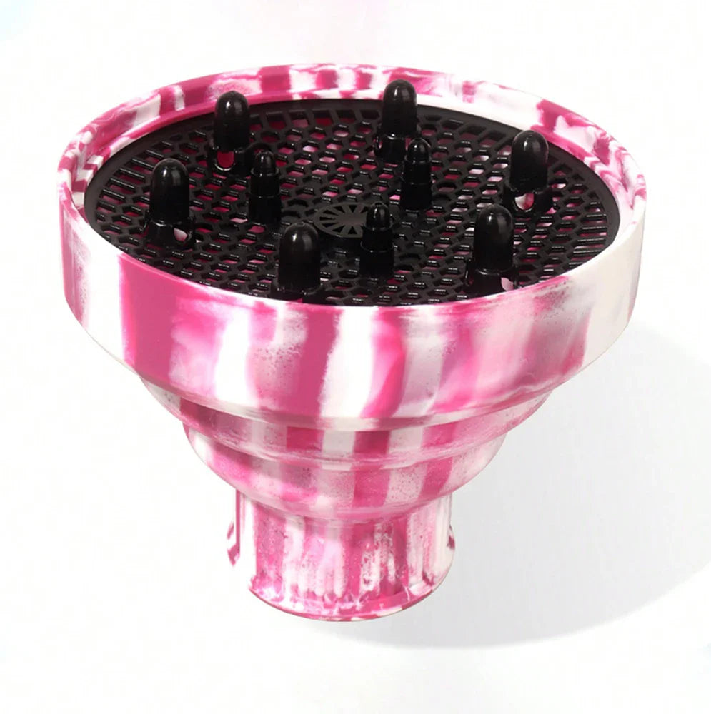 Silicone Hair Dryer Hood Diffuser – Universal Fit Attachment