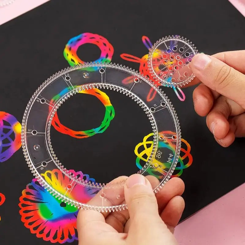 Art Rainbow Scratch Paper Creative Educational Drawing Toys Magic