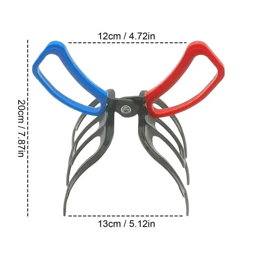 3-Claw Metal Fish Gripper | Fishing Pliers Clamp Tackle Tool