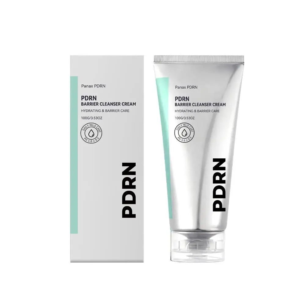 100g Daily Gentle Hydrating Barrier Care PDRN Barrier Cleanser Cream Moisturizing Rejuvenating Cleansing Foam Facial Cleanser Peaceful Pleasures Health and Wellness 100g