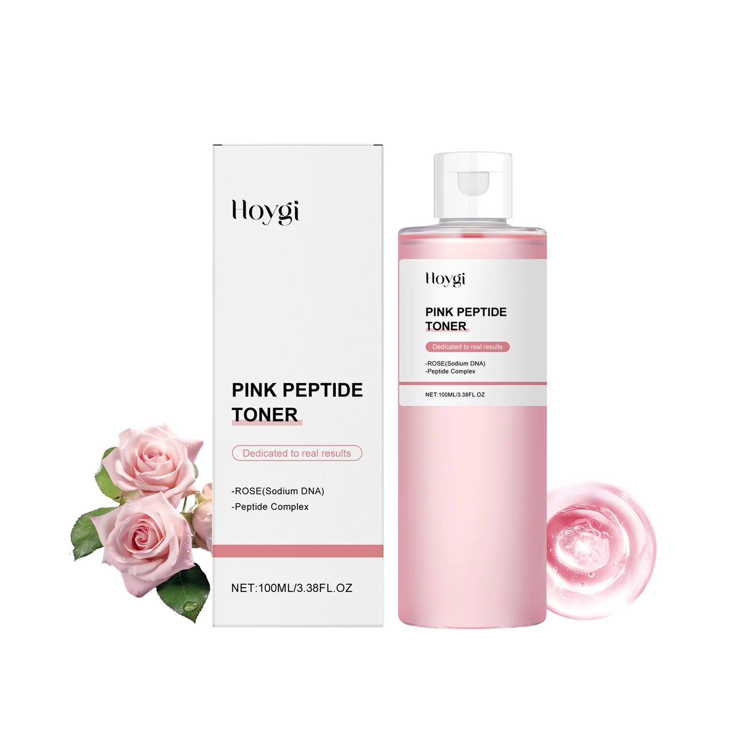 Rose Peptide Toner – Brightening, Hydrating & Soothing 100ml