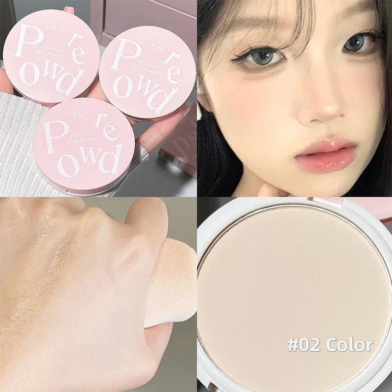 CACE 3-Color Pressed Setting Powder – Matte, Oil Control, Waterproof