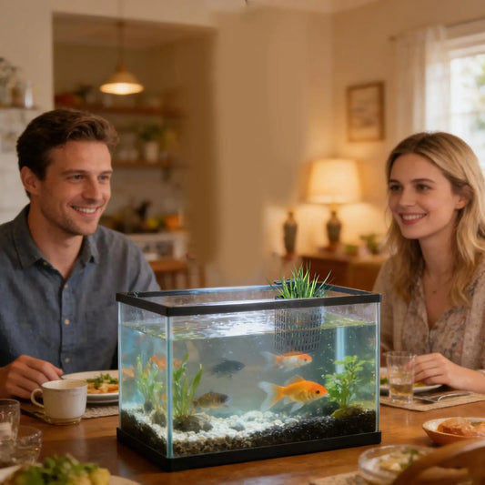 Adjustable Aquarium Plant Holder | Suction Cup & Hook Aquarium Plant Holder Peaceful Pleasures Health and Wellness