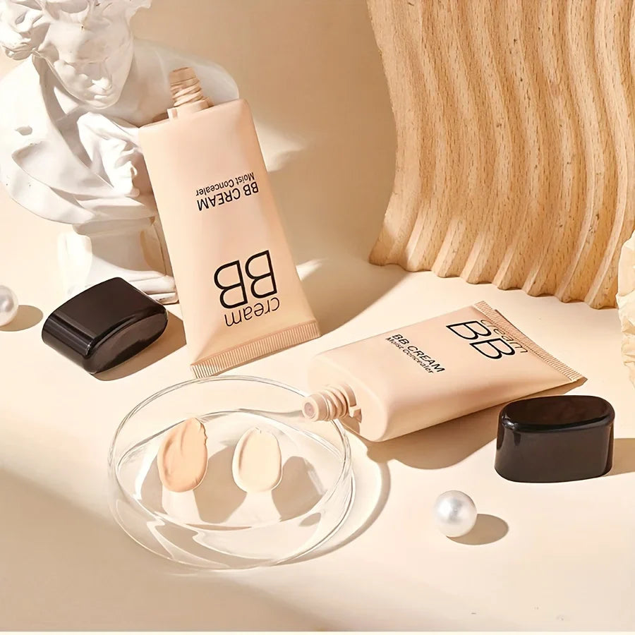 BB & CC Cream Concealer – Moisturizing Nude Liquid Foundation