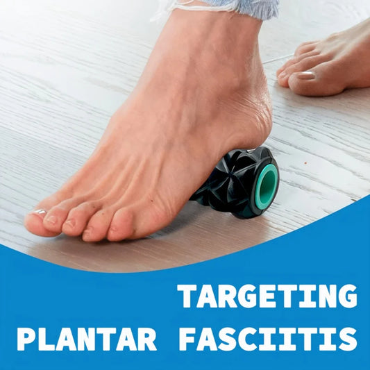1pc Plantar Fascia Foot Massager, Home Use Flat Foot Rolling Trainer Peaceful Pleasures Health and Wellness