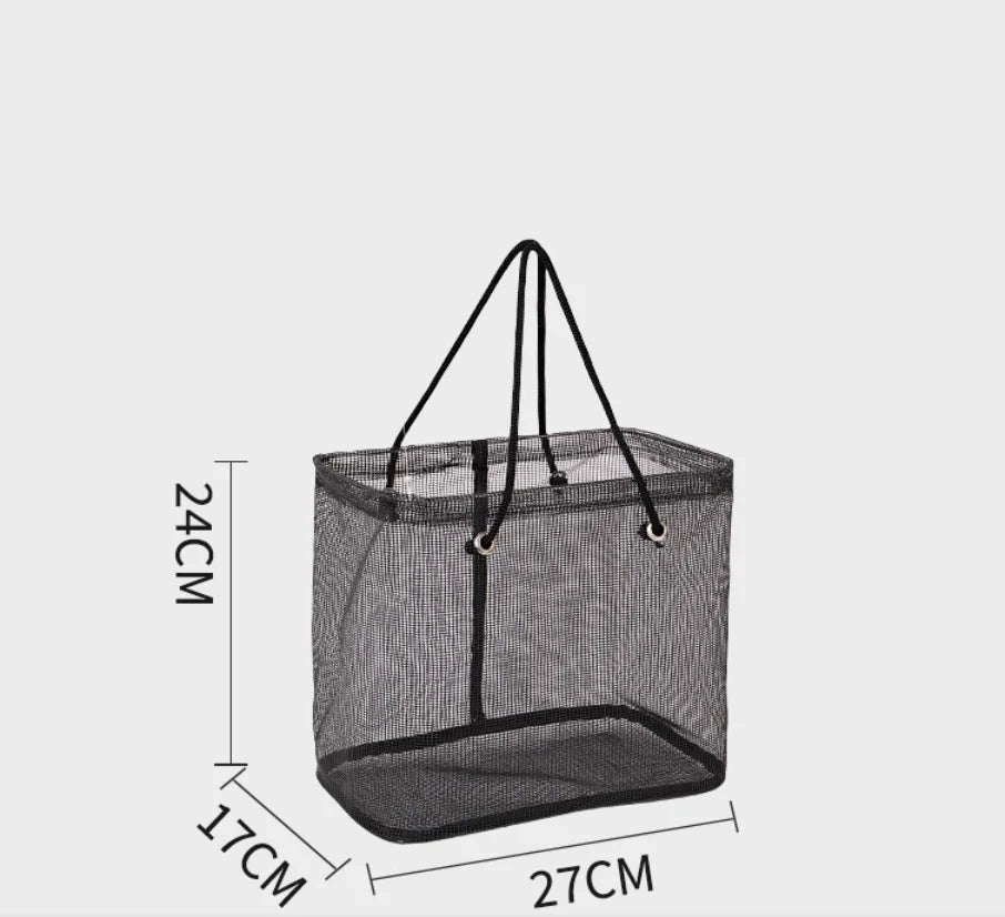 Large Transparent Travel Toiletry Bag & Makeup Organizer