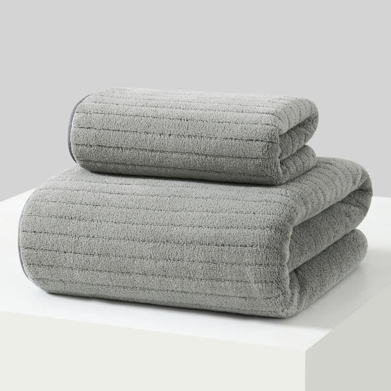 Extra Large Turkish Bath Towel | 27x55" Premium Cotton Quick-Dry