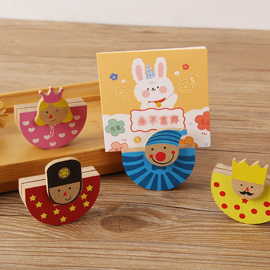 Cute Creative Joyful Party Shake Head Leave Message Folder Animal Peaceful Pleasures Health and Wellness