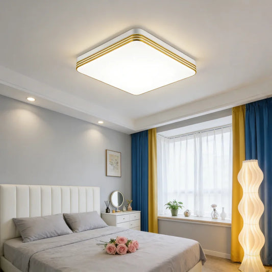 RUNTOIN 18W–48W Square LED Ceiling Panel Light 30CM | AC 110-220V