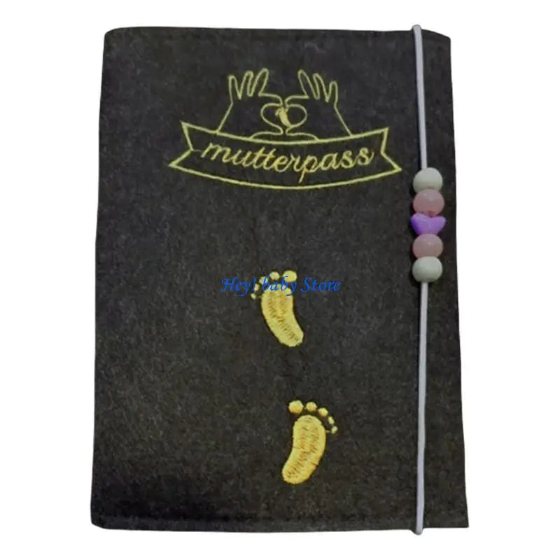 Felt Pregnancy Document Organiser | Maternity Card & Scan Holder
