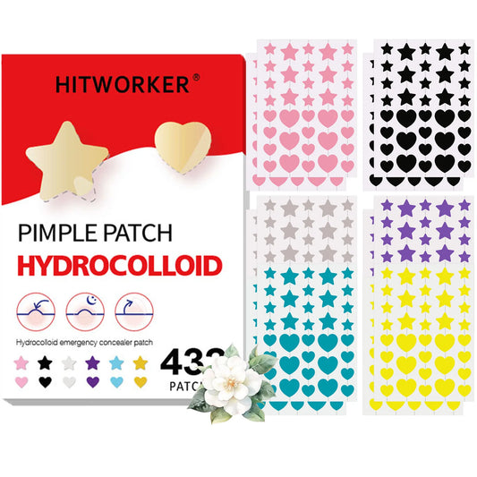 Hydrocolloid Acne Patches – Invisible, Waterproof | All Skin Types Acne Patch Peaceful Pleasures Health and Wellness